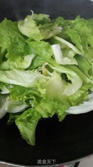 炒生菜