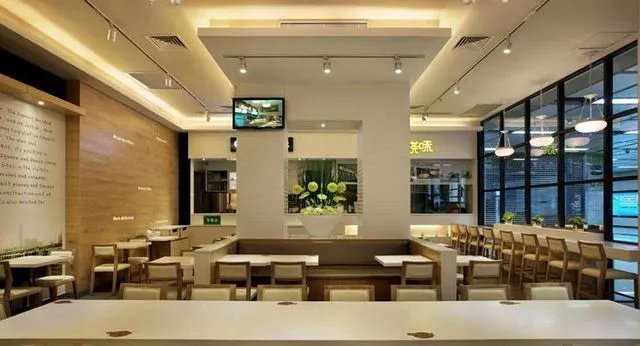 快餐店装修设计攻略 这样装修的快餐店不挤爆你找我啊！