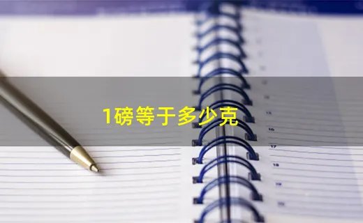 1磅等于多少克