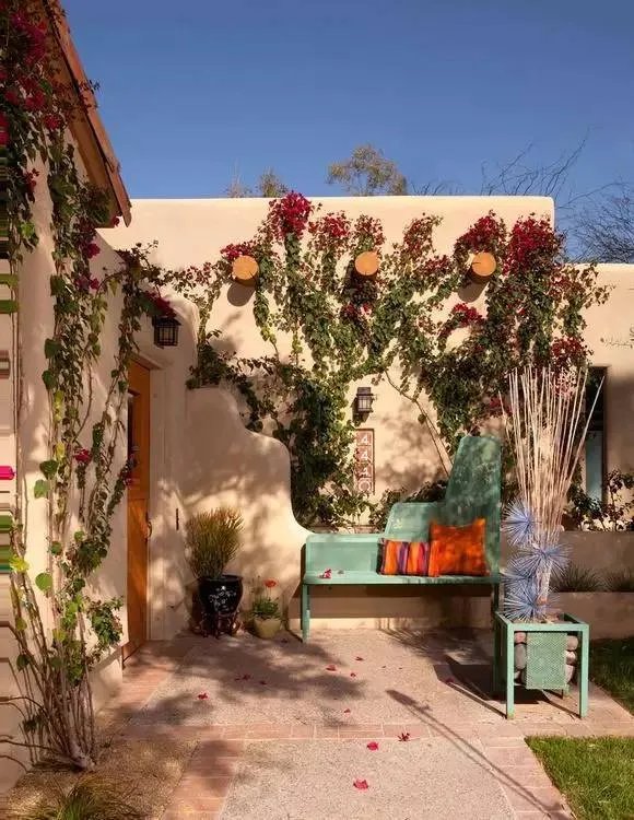 20款入户花园装修效果图，推门即见的风景
