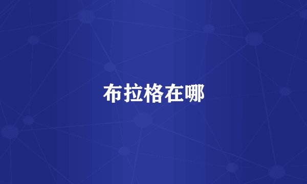 布拉格在哪