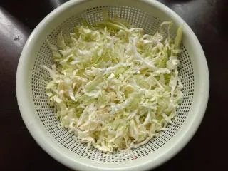 包菜炒鸡蛋