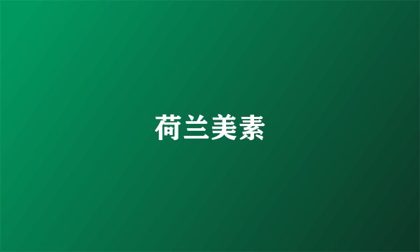 荷兰美素