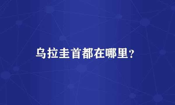 乌拉圭首都在哪里？