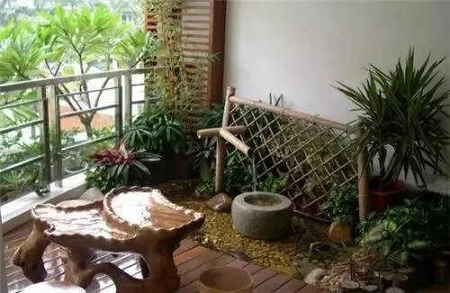 20款入户花园装修效果图，推门即见的风景